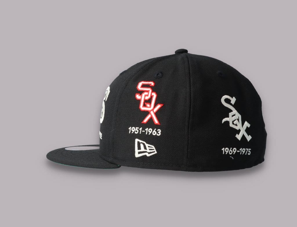 Cap Fitted 59FIFTY Chicago White Sox Cooperstown Multi Logo Quick Turn SP21 New Era