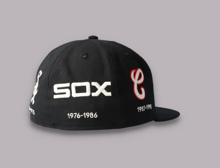 Cap Fitted 59FIFTY Chicago White Sox Cooperstown Multi Logo Quick Turn SP21 New Era