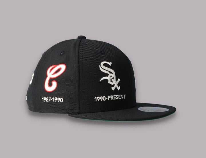 Cap Fitted 59FIFTY Chicago White Sox Cooperstown Multi Logo Quick Turn SP21 New Era