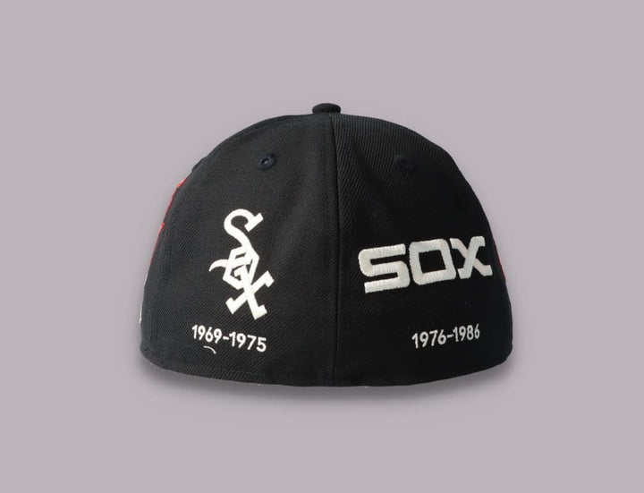 Cap Fitted 59FIFTY Chicago White Sox Cooperstown Multi Logo Quick Turn SP21 New Era