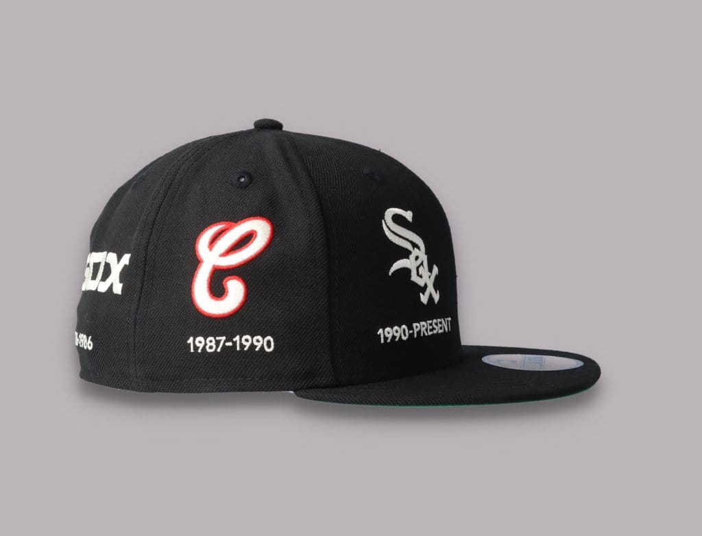 Cap Fitted 59FIFTY Chicago White Sox Cooperstown Multi Logo Quick Turn SP21 New Era