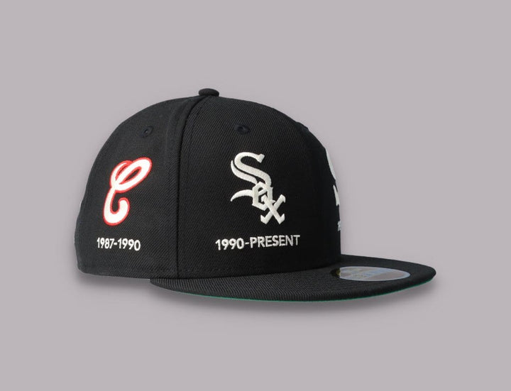 Cap Fitted 59FIFTY Chicago White Sox Cooperstown Multi Logo Quick Turn SP21 New Era