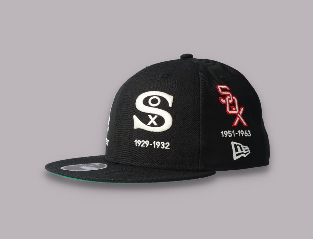 Cap Fitted 59FIFTY Chicago White Sox Cooperstown Multi Logo Quick Turn SP21 New Era