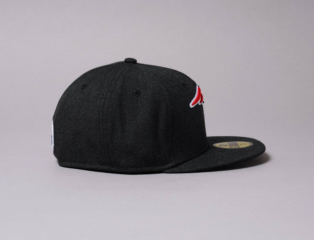 Cap Fitted 59FIFTY Heather Black New England Patriots New Era