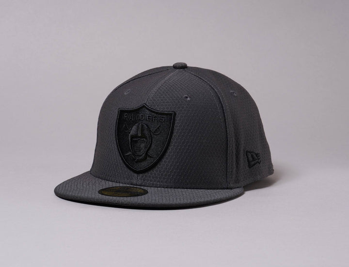 Cap Fitted 59FIFTY Hex Tech NFL Las Vegas Raiders Grey New Era