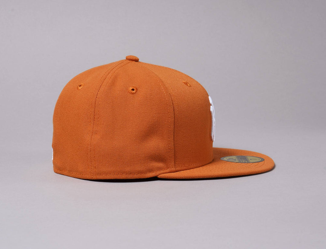 Cap Fitted 59FIFTY League Essential NY Yankees Toffee/White New Era