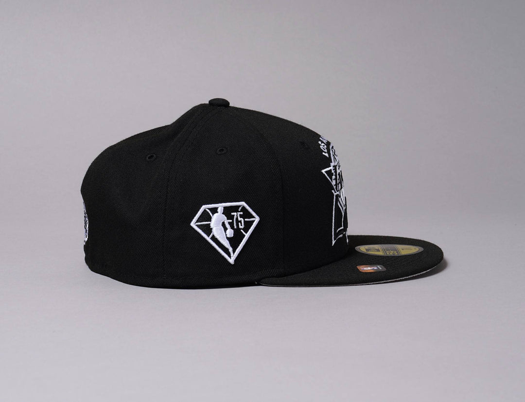 Cap Fitted 59FIFTY NBA 21 Tip Off LA Lakers Black/White New Era