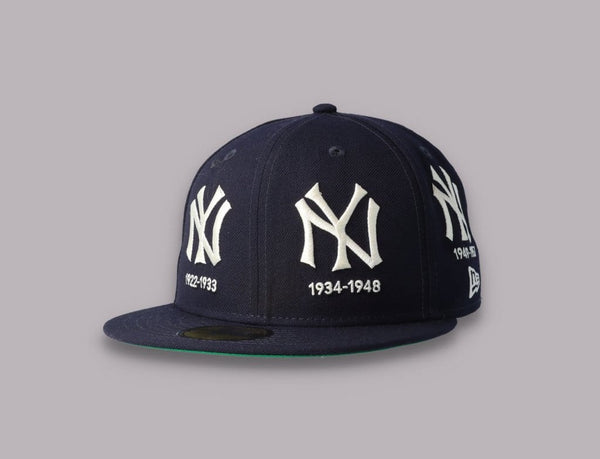 Cap Fitted 59FIFTY NY Yankees Cooperstown Multi Logo Quick Turn SP21 New Era