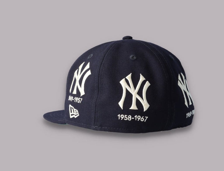 Cap Fitted 59FIFTY NY Yankees Cooperstown Multi Logo Quick Turn SP21 New Era