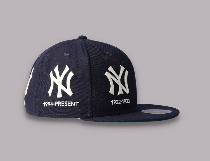 Cap Fitted 59FIFTY NY Yankees Cooperstown Multi Logo Quick Turn SP21 New Era