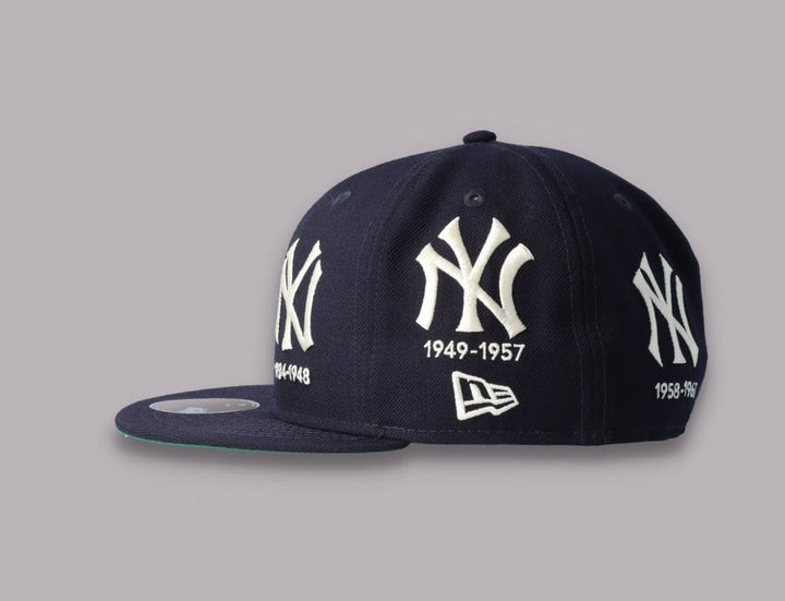Cap Fitted 59FIFTY NY Yankees Cooperstown Multi Logo Quick Turn SP21 New Era
