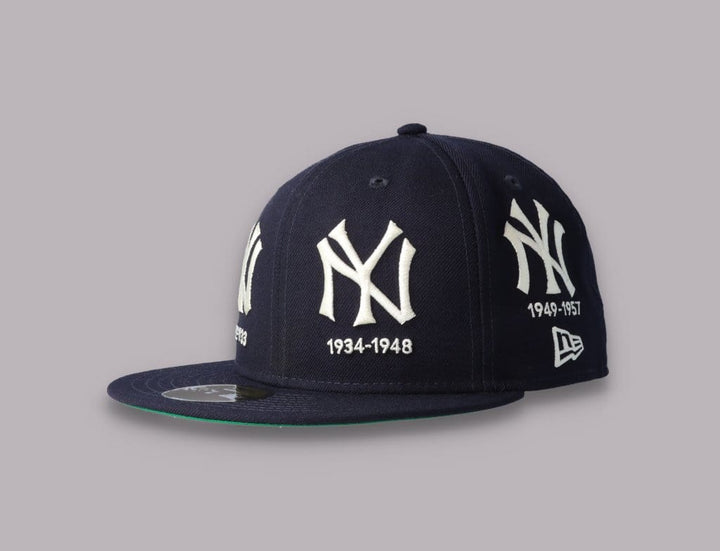 Cap Fitted 59FIFTY NY Yankees Cooperstown Multi Logo Quick Turn SP21 New Era