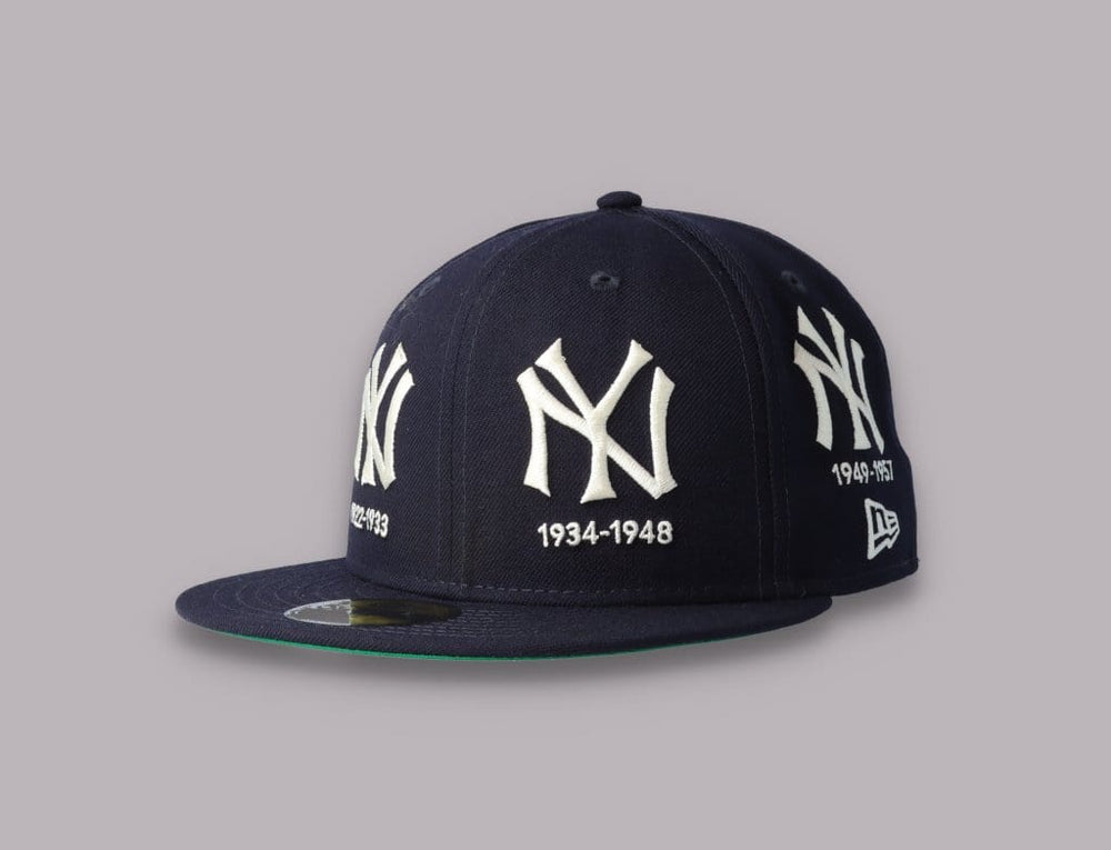 Cap Fitted 59FIFTY NY Yankees Cooperstown Multi Logo Quick Turn SP21 New Era