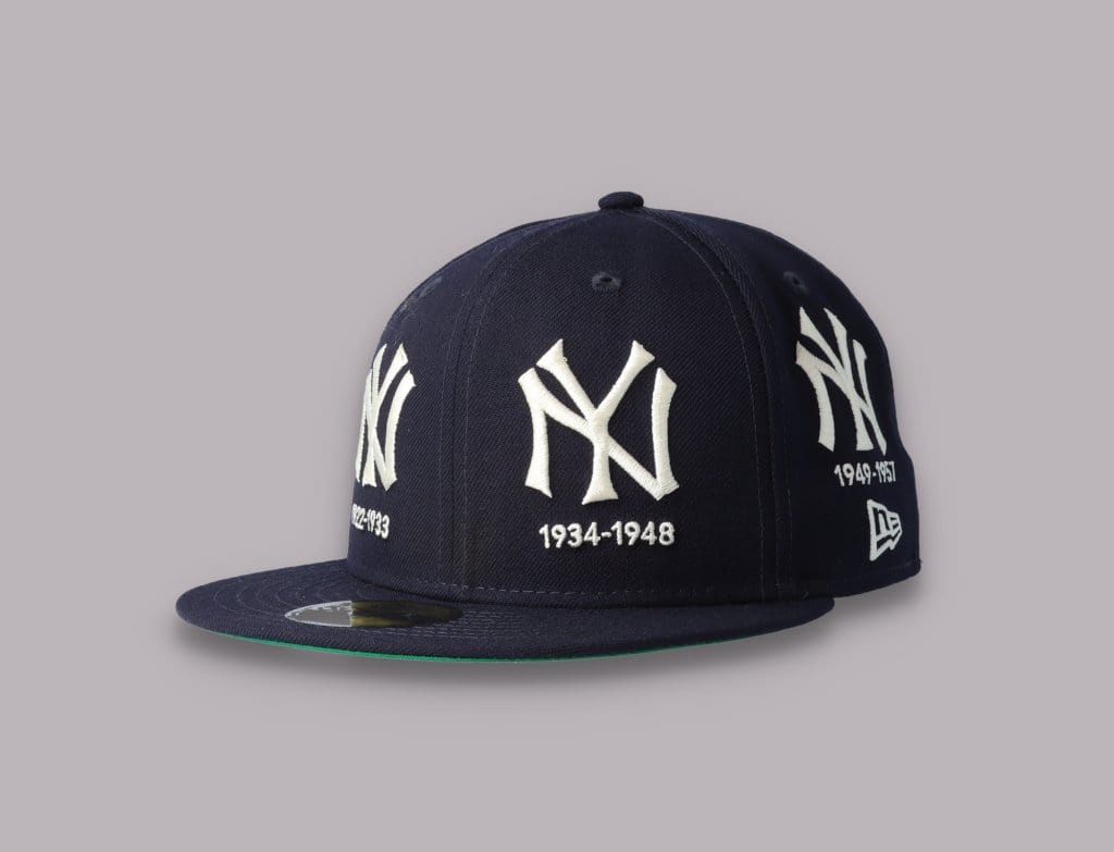 Cap Fitted 59FIFTY NY Yankees Cooperstown Multi Logo Quick Turn SP21 New Era