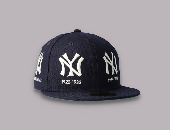 Cap Fitted 59FIFTY NY Yankees Cooperstown Multi Logo Quick Turn SP21 New Era