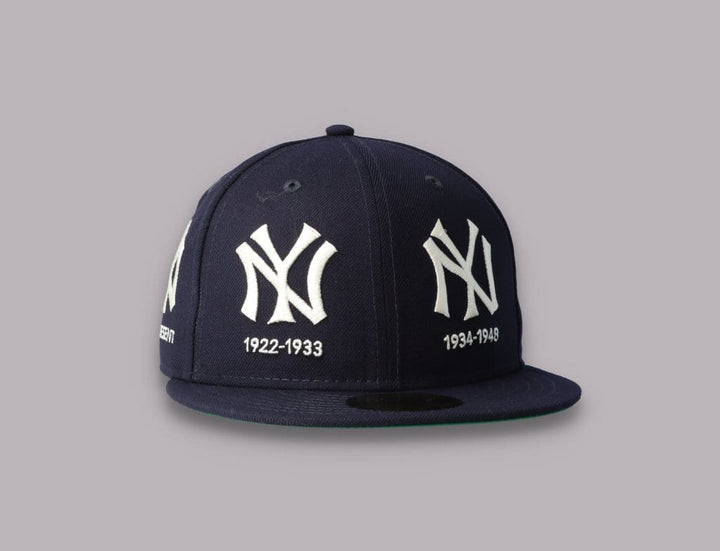 Cap Fitted 59FIFTY NY Yankees Cooperstown Multi Logo Quick Turn SP21 New Era