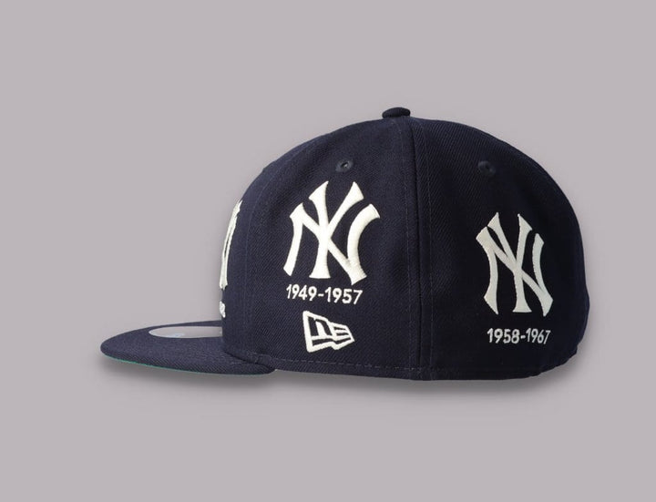Cap Fitted 59FIFTY NY Yankees Cooperstown Multi Logo Quick Turn SP21 New Era