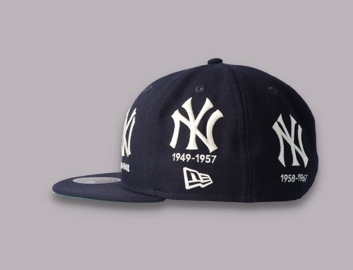 Cap Fitted 59FIFTY NY Yankees Cooperstown Multi Logo Quick Turn SP21 New Era