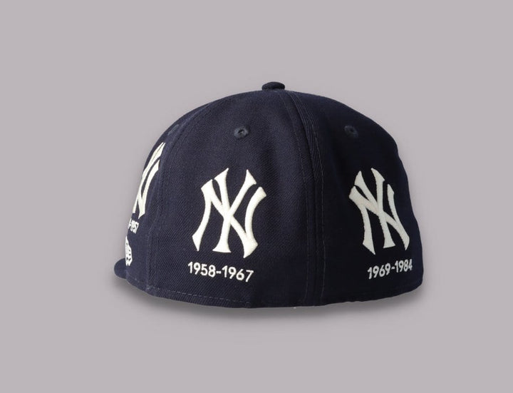 Cap Fitted 59FIFTY NY Yankees Cooperstown Multi Logo Quick Turn SP21 New Era
