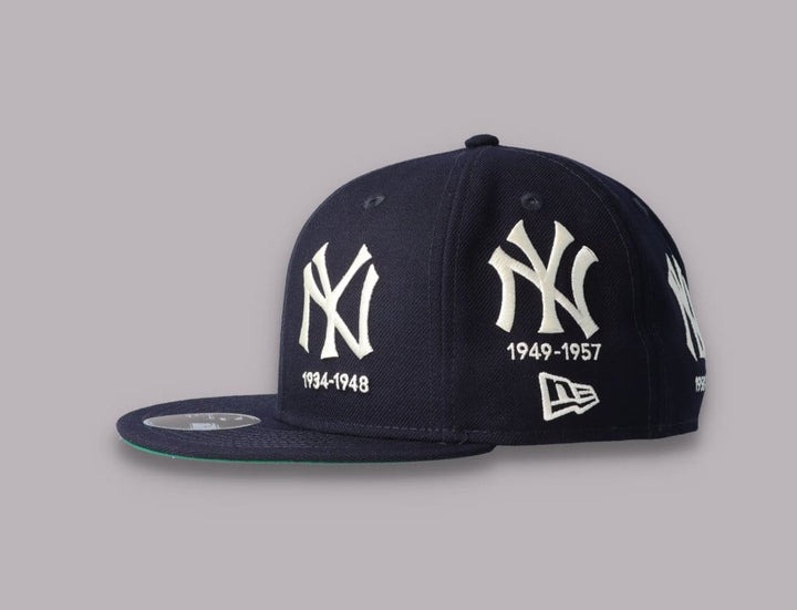 Cap Fitted 59FIFTY NY Yankees Cooperstown Multi Logo Quick Turn SP21 New Era