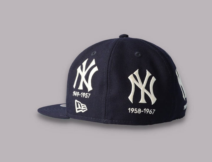 Cap Fitted 59FIFTY NY Yankees Cooperstown Multi Logo Quick Turn SP21 New Era