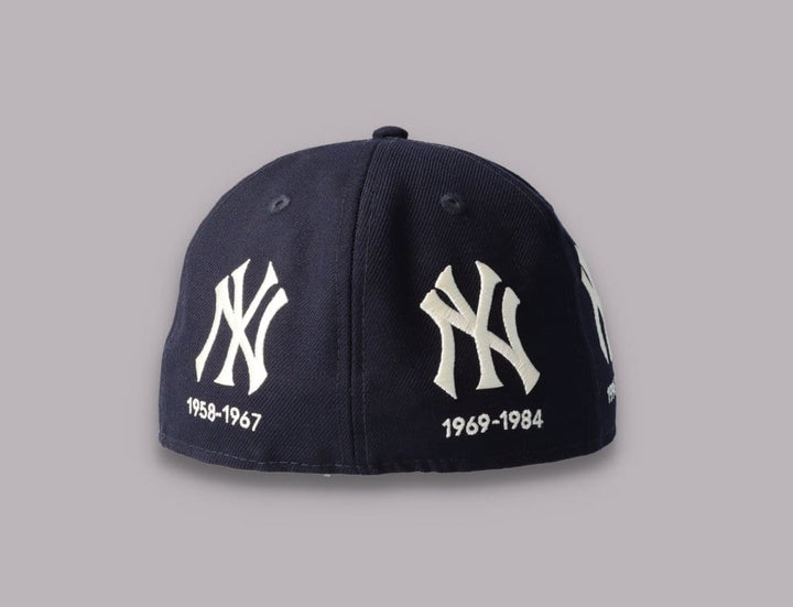 Cap Fitted 59FIFTY NY Yankees Cooperstown Multi Logo Quick Turn SP21 New Era