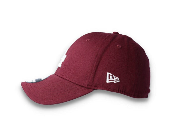 Cap Flexfit 39THIRTY Colour Essential LA Dodgers Maroon/White New Era