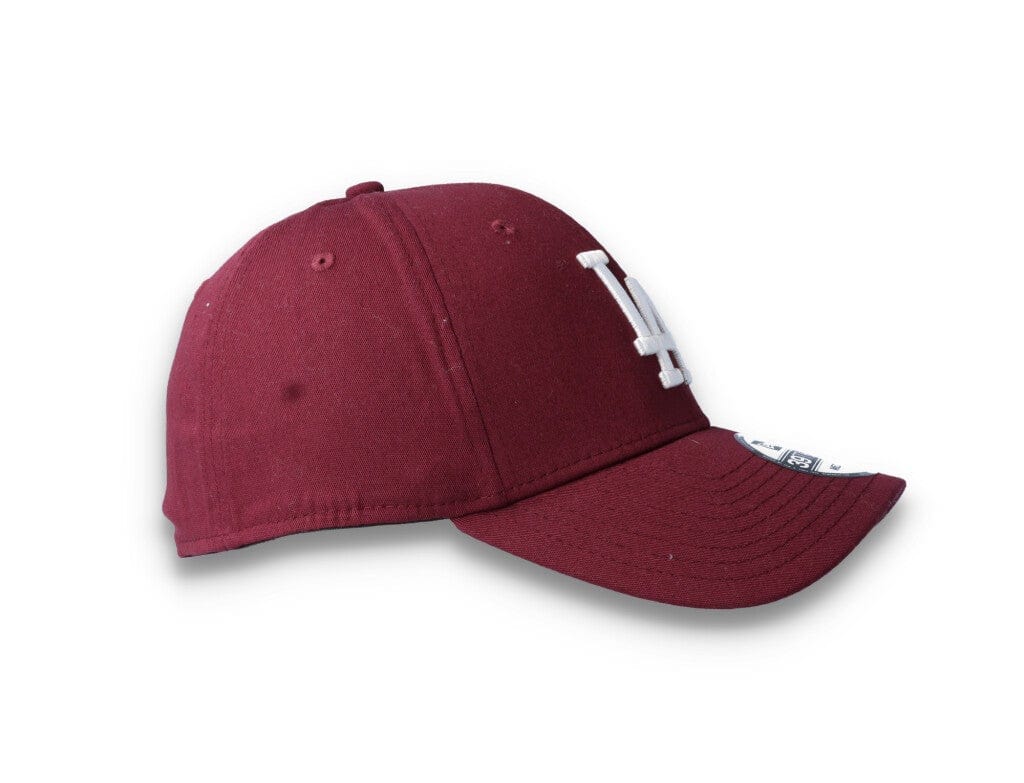 Cap Flexfit 39THIRTY Colour Essential LA Dodgers Maroon/White New Era