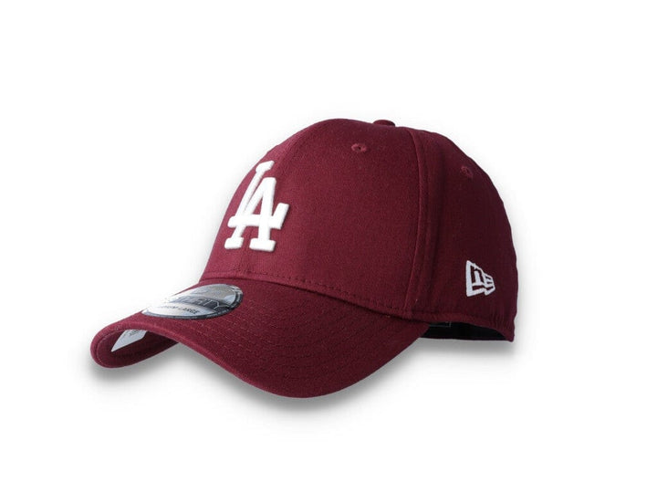 Cap Flexfit 39THIRTY Colour Essential LA Dodgers Maroon/White New Era