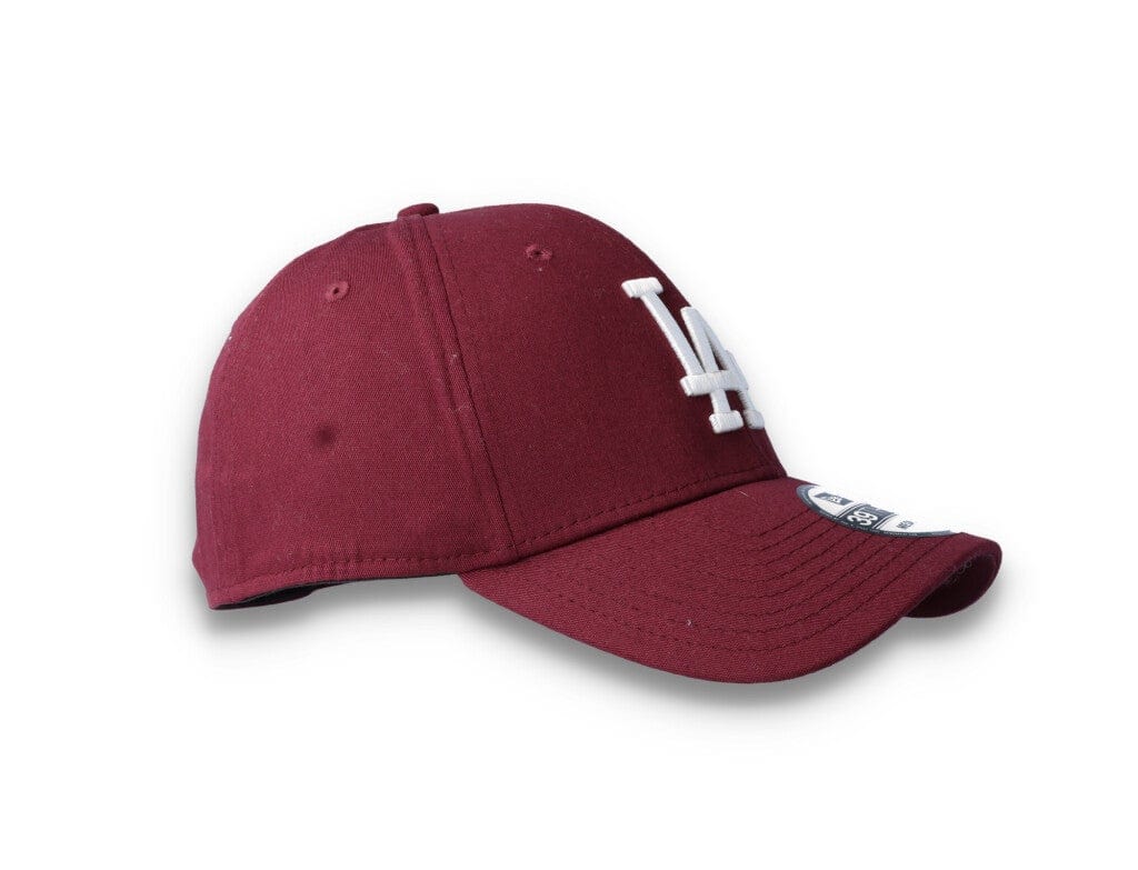 Cap Flexfit 39THIRTY Colour Essential LA Dodgers Maroon/White New Era