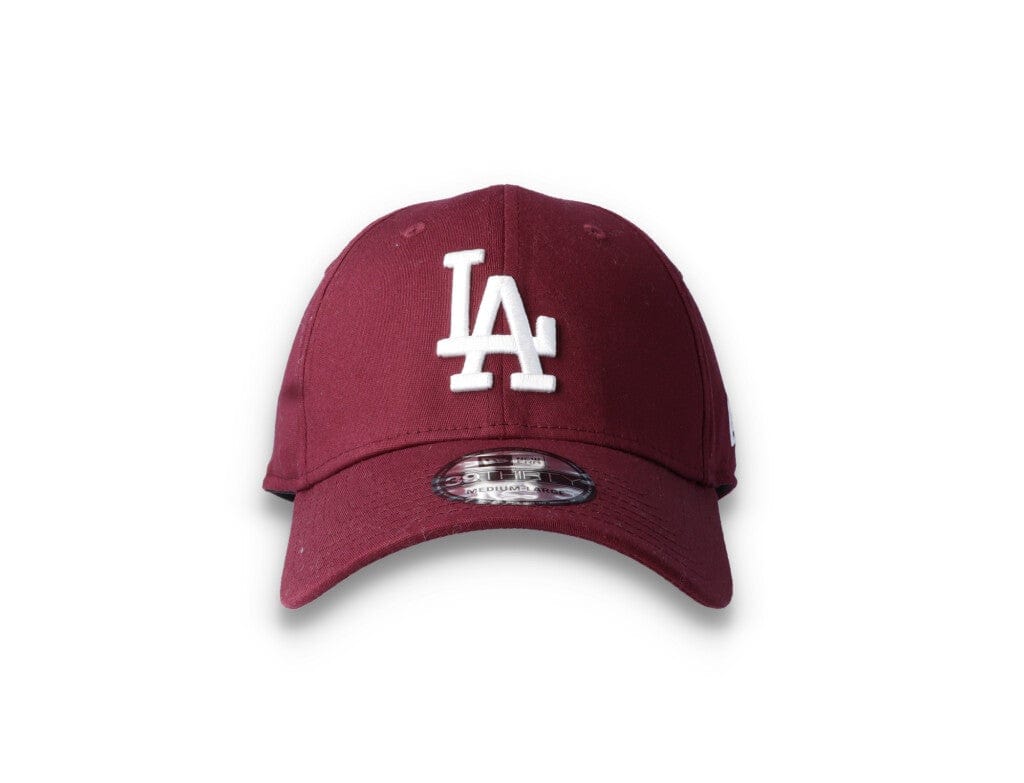 Cap Flexfit 39THIRTY Colour Essential LA Dodgers Maroon/White New Era