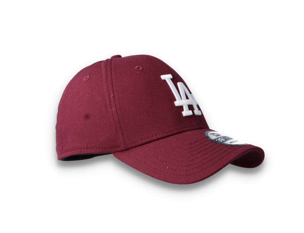 Cap Flexfit 39THIRTY Colour Essential LA Dodgers Maroon/White New Era