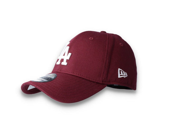 Cap Flexfit 39THIRTY Colour Essential LA Dodgers Maroon/White New Era