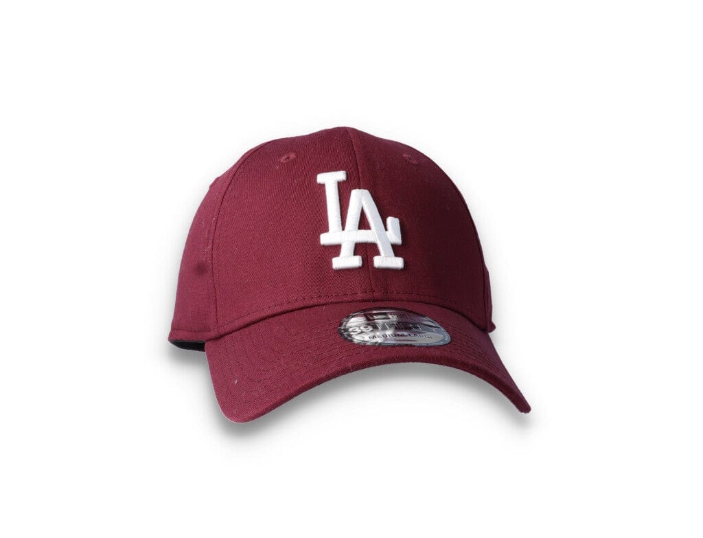 Cap Flexfit 39THIRTY Colour Essential LA Dodgers Maroon/White New Era