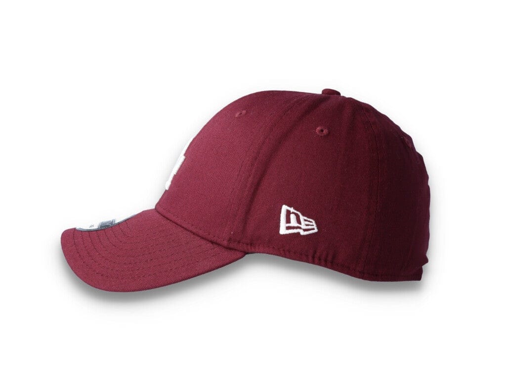 Cap Flexfit 39THIRTY Colour Essential LA Dodgers Maroon/White New Era