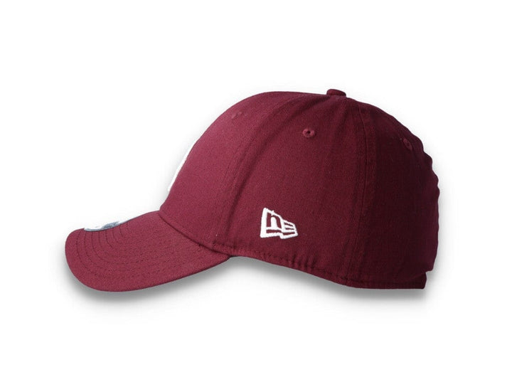 Cap Flexfit 39THIRTY Colour Essential LA Dodgers Maroon/White New Era