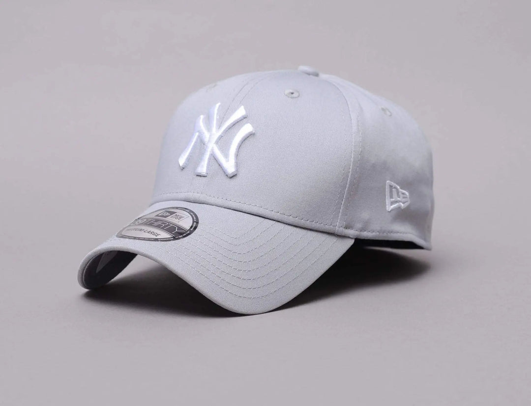 Cap Flexfit NY Yankees Cap Grey MLB 39THIRTY League Basic New Era