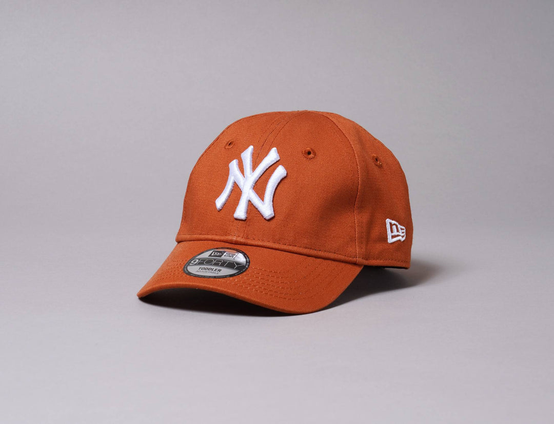 Cap Kids Barn 9FORTY Toddler League Essential NY Yankees Brown New Era 9FORTY Kids / Brown / One Size (55-60 cm)