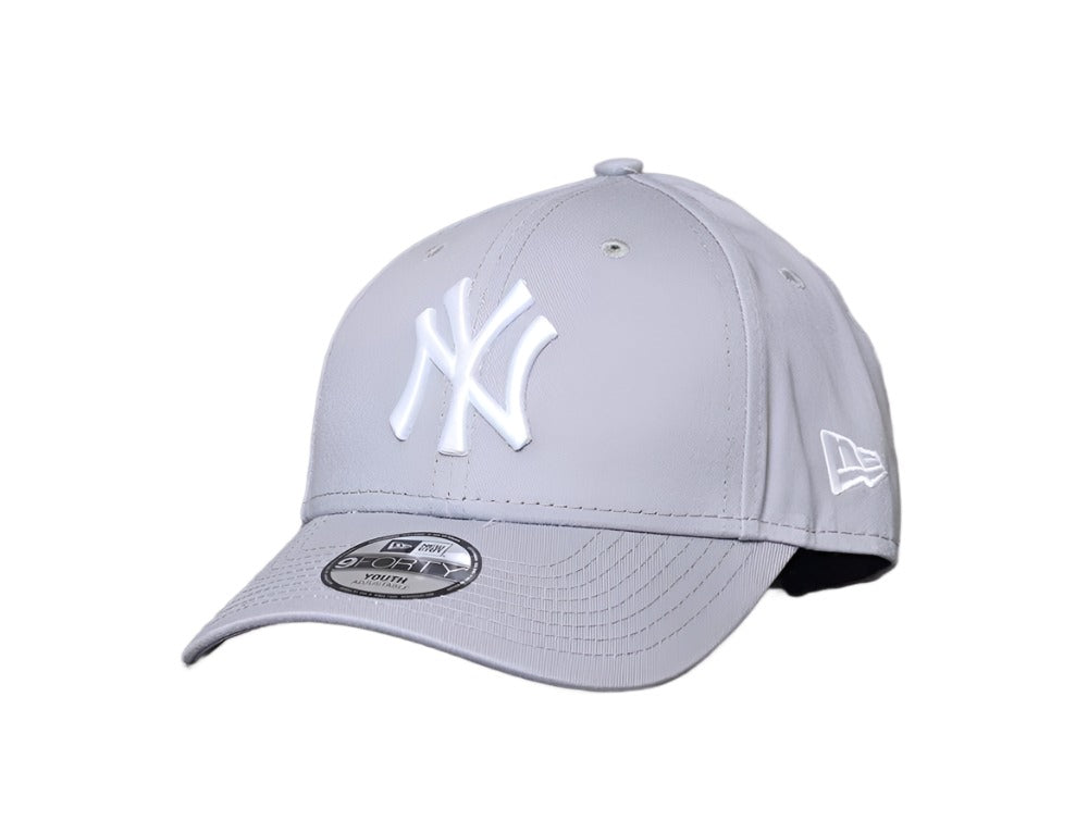 Cap Kids Cap Barn NY Yankees Grey 9FORTY Kids MLB League Basic New Era