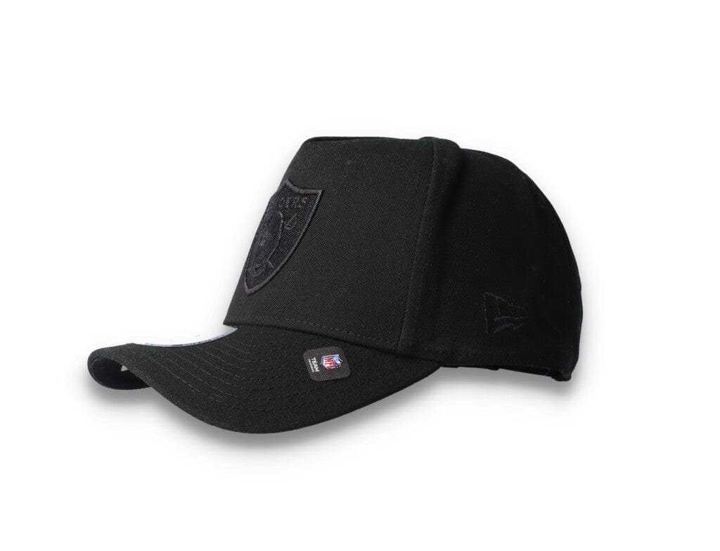 Cap Snapback 9FORTY A-Frame Black and Gold Las Vegas Raiders New Era 9FORTY A-Frame / Black / One Size (55-60 cm)