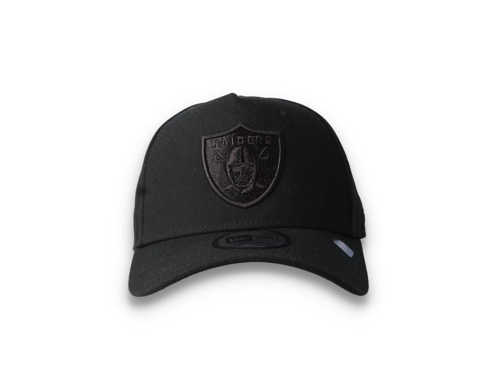 Cap Snapback 9FORTY A-Frame Black and Gold Las Vegas Raiders New Era 9FORTY A-Frame / Black / One Size (55-60 cm)