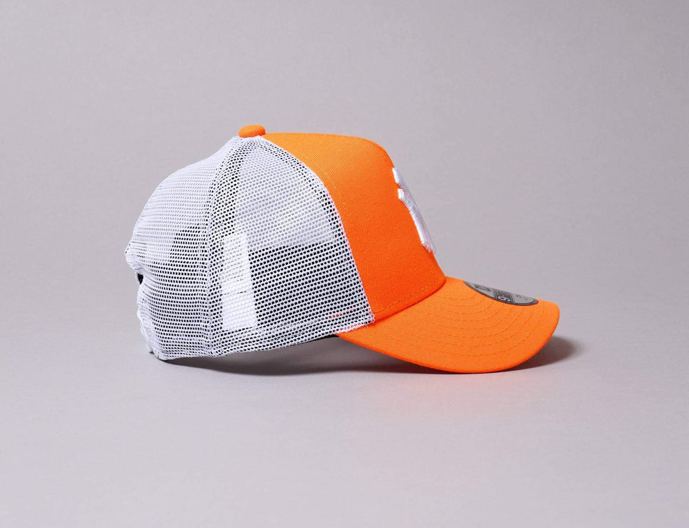 Cap Snapback Trucker Cap Barn Tonal Mesh NY Yankees Hunter Orange New Era