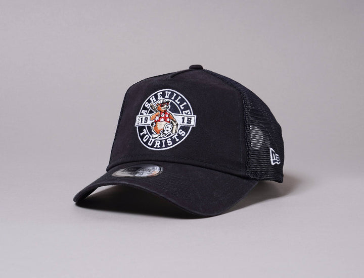 Cap Trucker 9FORTY A-Frame Trucker MILB Patch Ashville Tourists New Era 9FORTY A-Frame Trucker / Blue / One Size (55-60 cm)