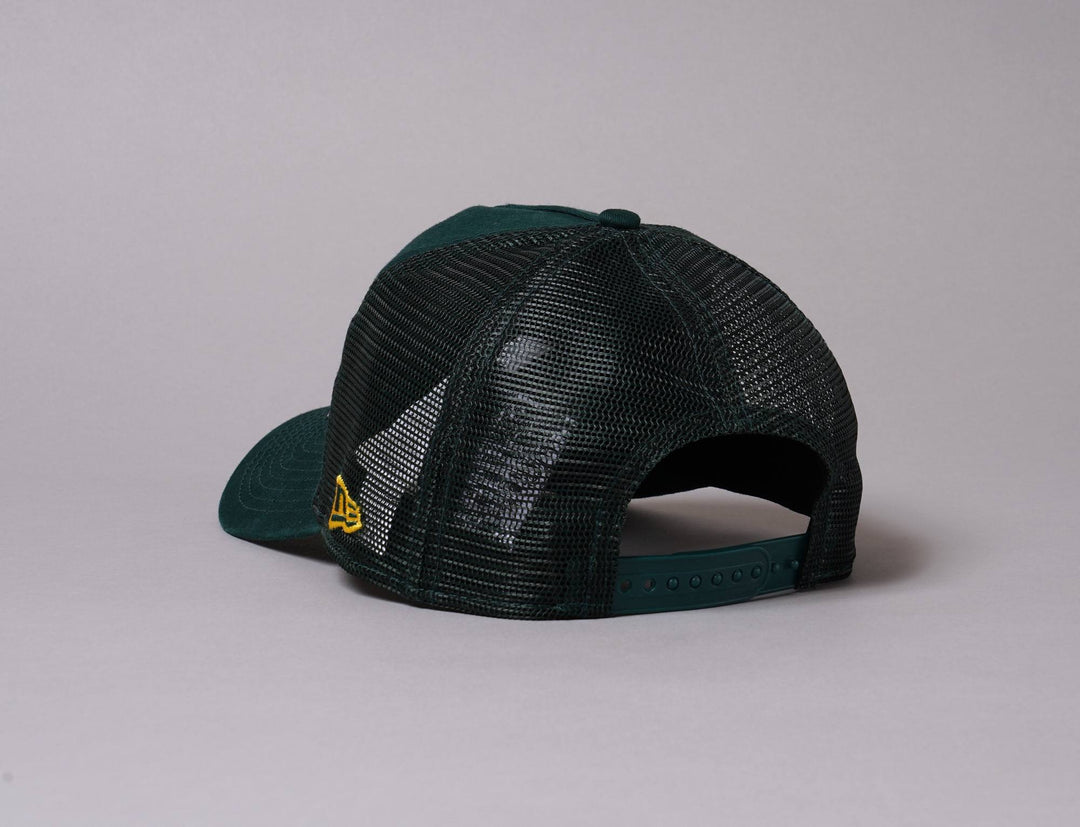 Cap Trucker 9FORTY Cap A-Frame Trucker MILB Patch Iowa Oaks New Era 9FORTY A-Frame Trucker / Green / One Size (55-60 cm)