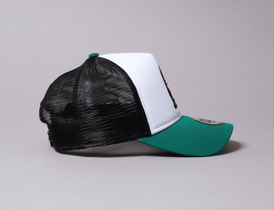 Cap Trucker Trucker Cap Minor League Fresno Grizzlies New Era 9FORTY A-Frame Trucker / Green / One Size (55-60 cm)