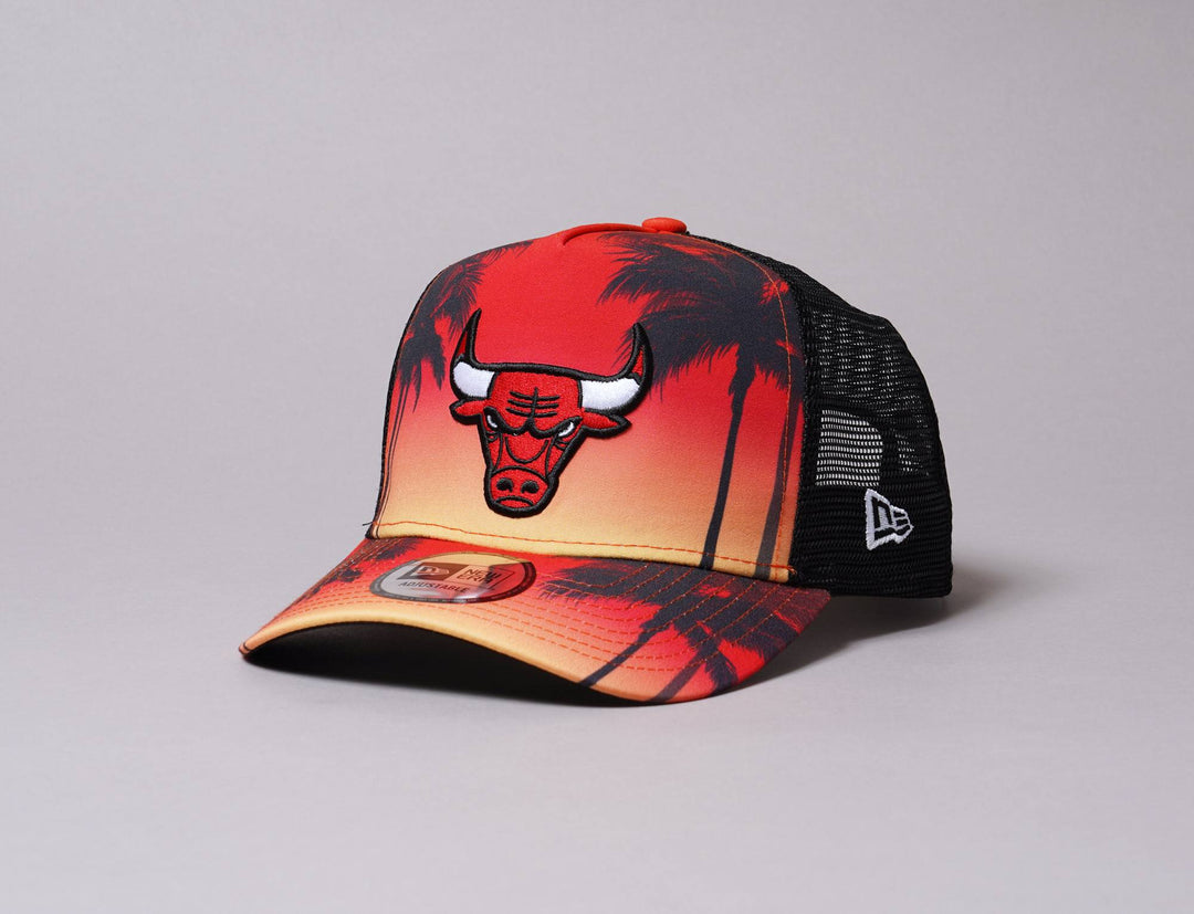 Cap Trucker Trucker Cap Summer City Chocago Bulls New Era 9FORTY A-Frame Trucker / Multi / One Size (55-60 cm)