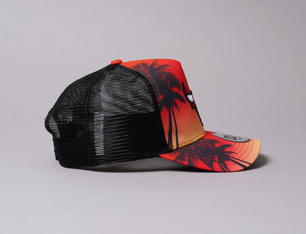 Cap Trucker Trucker Cap Summer City Chocago Bulls New Era 9FORTY A-Frame Trucker / Multi / One Size (55-60 cm)
