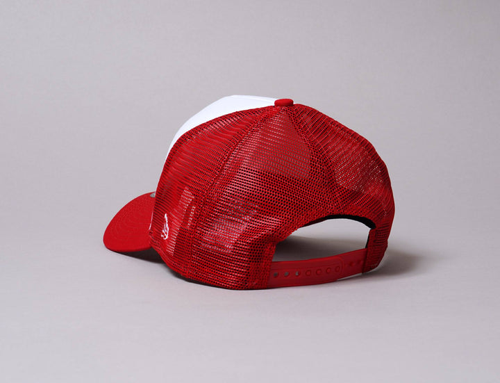 Cap Trucker Trucker Cap Minor League Port City Roosters New Era 9FORTY A-Frame Trucker / Red / One Size (55-60 cm)