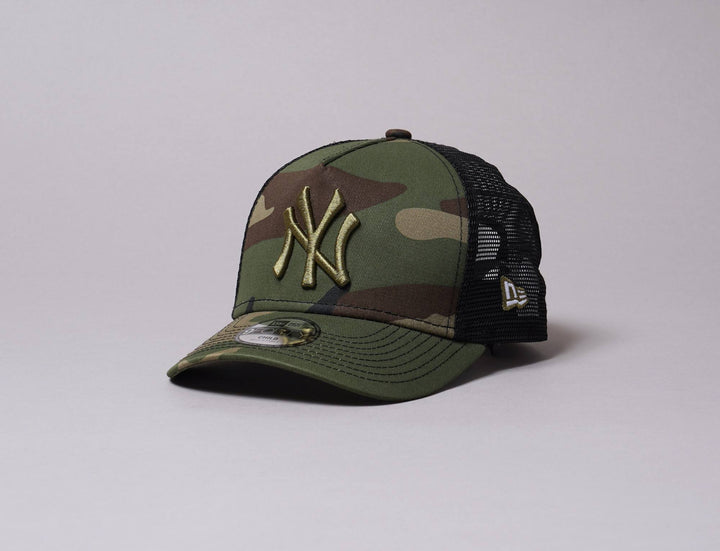 Cap Trucker Trucker Cap Barn Camo NY Yankees Woodland Camo/Olive New Era