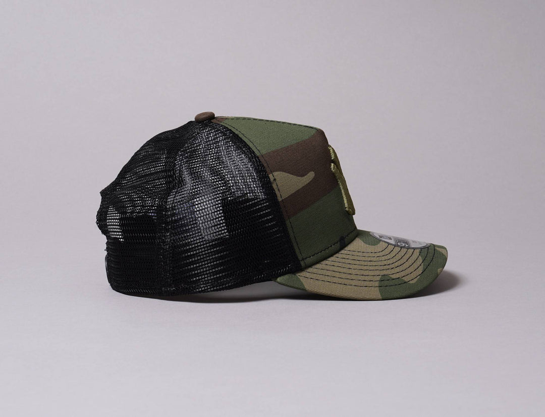 Cap Trucker Trucker Cap Barn Camo NY Yankees Woodland Camo/Olive New Era
